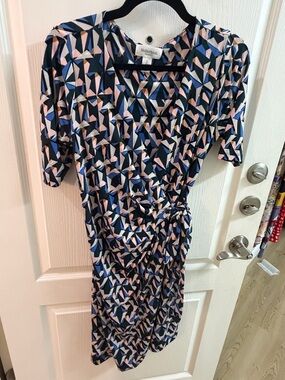 Motherhood Maternity Wrap Dress Sz S